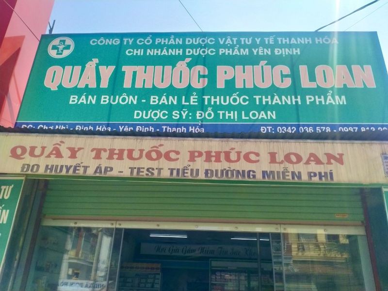 Thanh Hoá: Nhà thuốc Phúc Loan bị xử phạt vi phạm hành chính trong lĩnh vực y tế