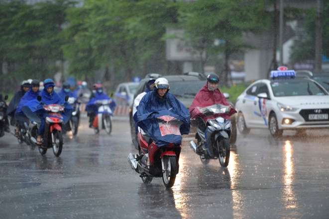 Thời tiết Trung Bộ mưa dông