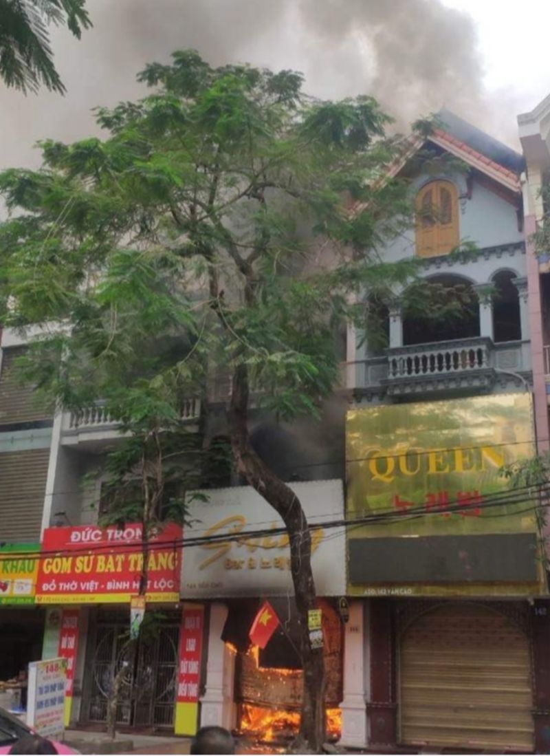 Hình ảnh vụ cháy số 144 Văn Cao - Hải Phòng làm 3 người thiệt mạng