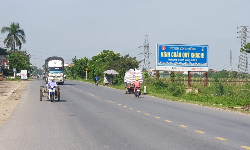 Quốc lộ 2 đoạn Vĩnh Y&ecirc;n - Việt Tr&igrave; sẽ được mở rộng l&ecirc;n 6 l&agrave;n xe với tổng mức đầu tư 1.258 tỷ đồng