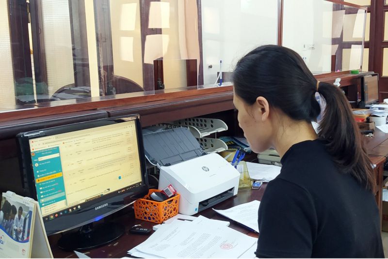 Xử lý văn bản trên Hệ thống quản lý văn bản và điều hành tại bộ phận văn thư Văn phòng UBND tỉnh tỉnh Bắc Ninh