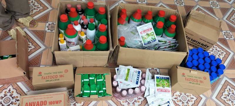 Quản lý thị trường tỉnh Hà Giang tăng cường kiểm tra, kiểm soát hoạt động kinh doanh thuốc bảo vệ thực vật tại các chợ phiên trên địa bàn