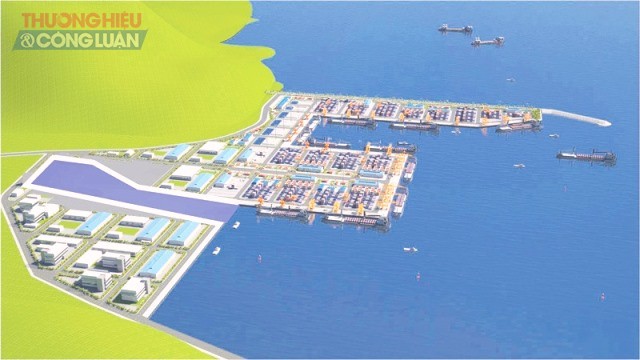 Mô hình Dự án Xây dựng cảng Liên Chiểu - TP. Đà Nẵng..