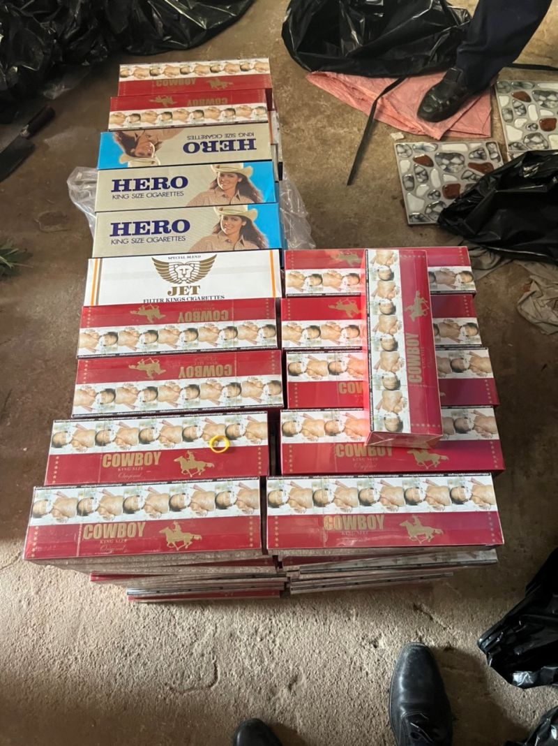 Tây Ninh: Tạm giữ hơn 1.500 bao thuốc lá điếu ngoại nhập lậu