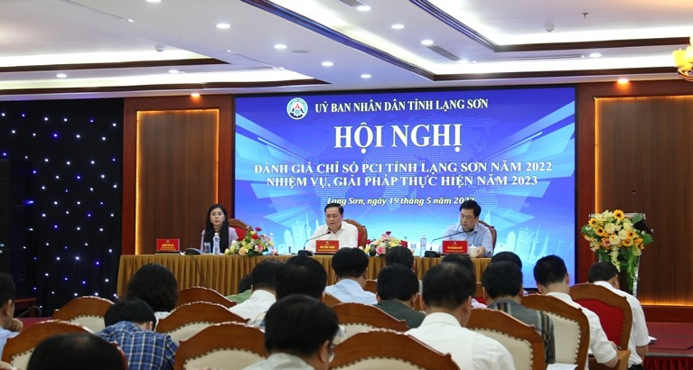 Lạng Sơn tổ chức hội nghị đánh giá chỉ số năng lực cạnh tranh cấp tỉnh (PCI) năm 2022