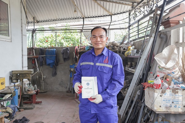 Anh Nguyễn Văn Thủy: Bảo hiểm tai nạn lao động - Bệnh nghề nghiệp đã hỗ trợ tôi và gia đình rất nhiều