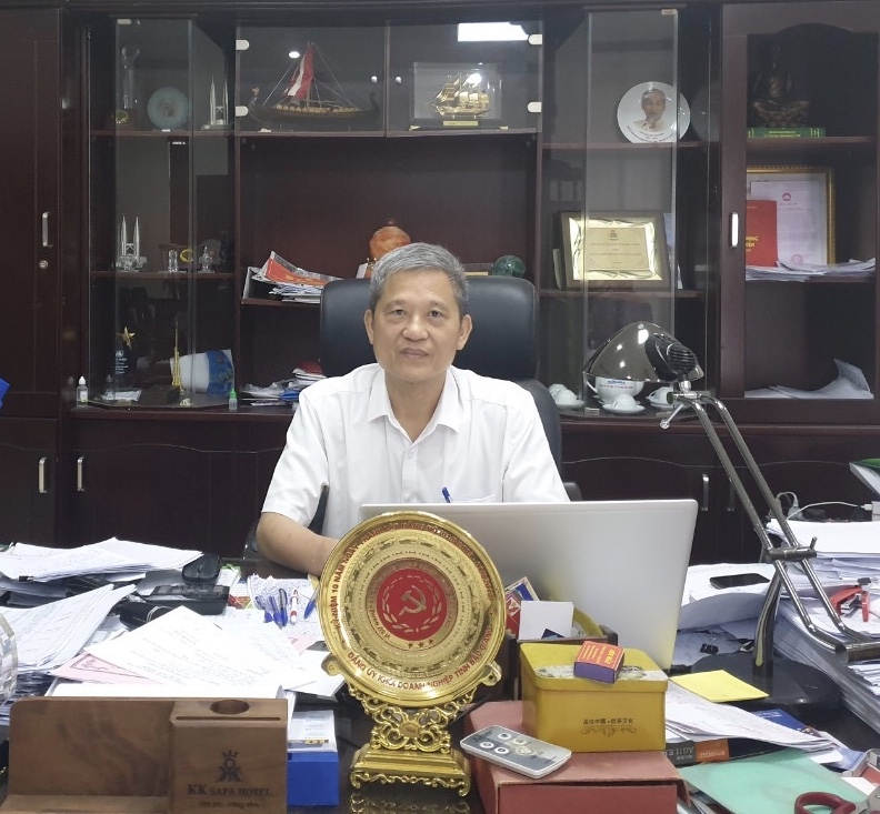Ông Nguyễn Khang, Tổng Giám đốc Công ty cổ phần vật tư kỹ thuật Nông nghiệp Bắc Giang