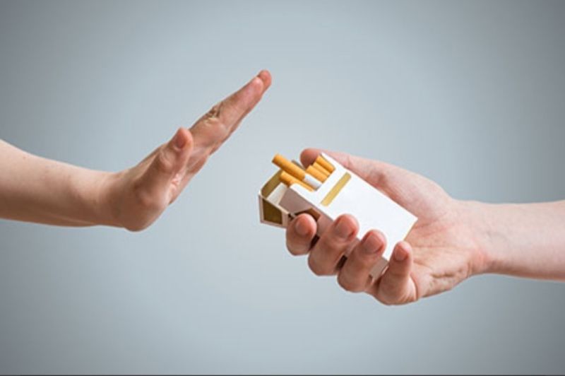Hình ảnh minh họa việc không sử dụng thuốc lá
