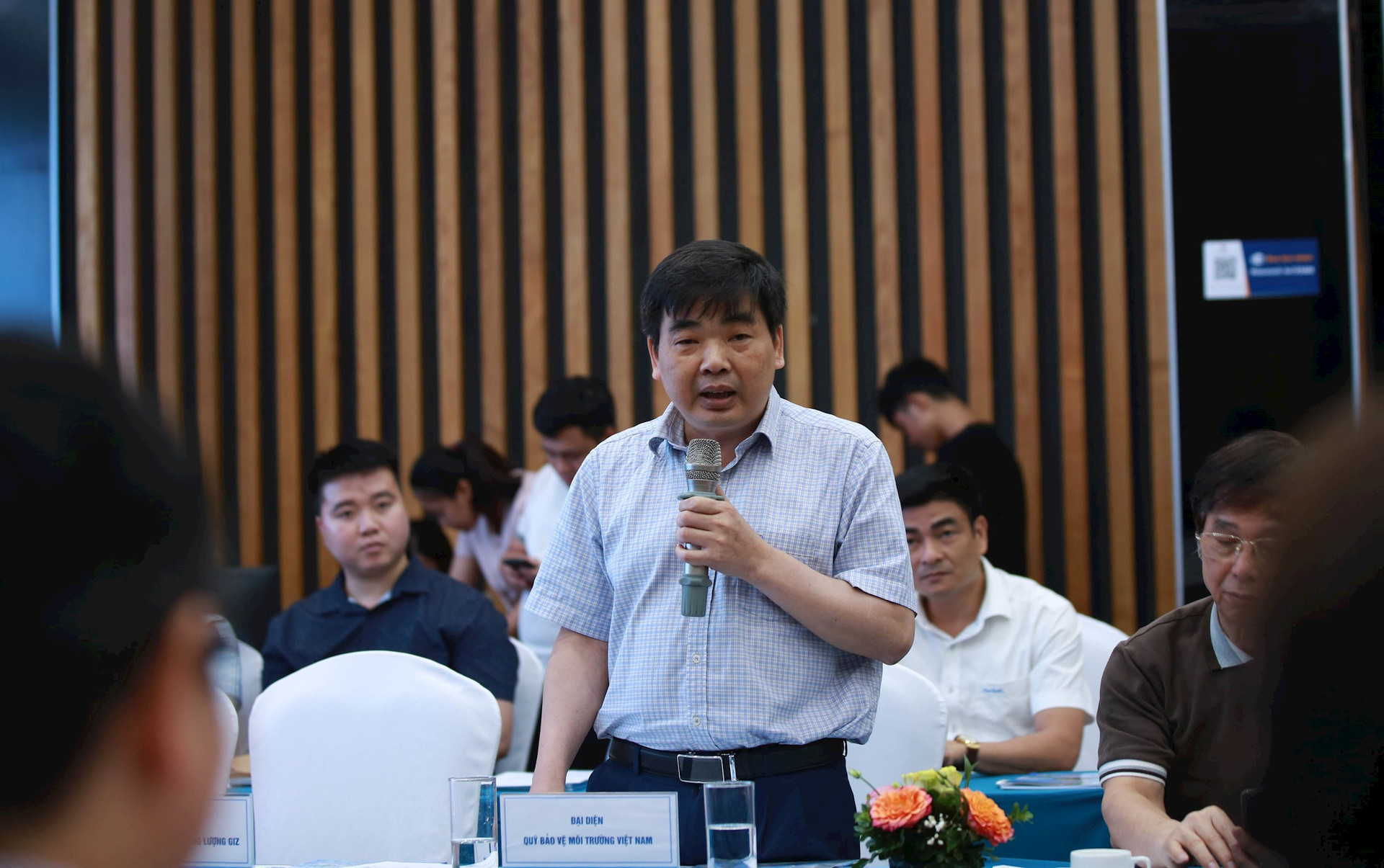 Ông Phạm Văn Triệu, Phó Giám đốc Quỹ Bảo vệ môi trường Việt Nam