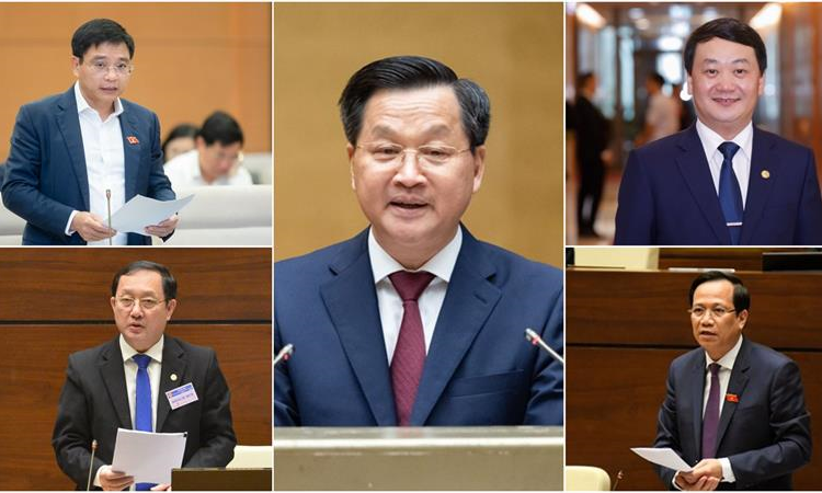 Phó Thủ tướng Lê Minh Khái cùng 4 bộ trưởng sẽ trả lời chất vấn tại Quốc hội