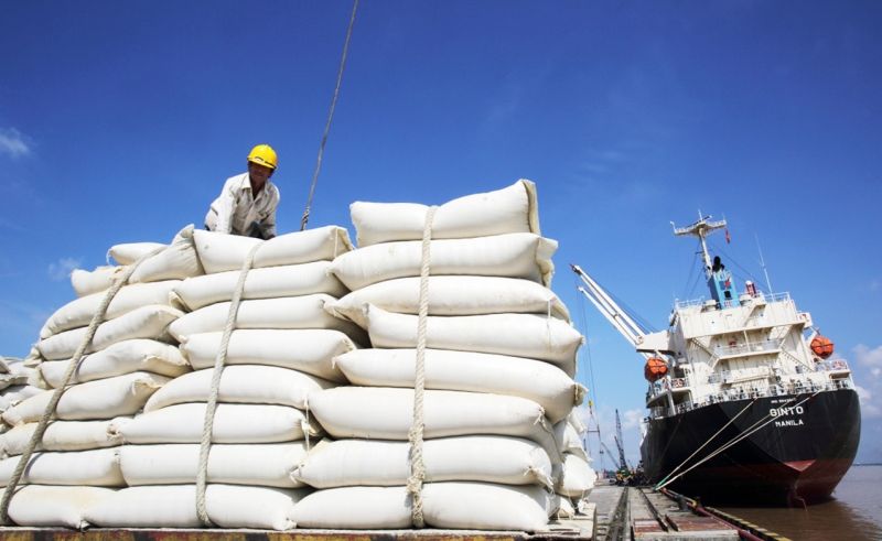 Giá gạo xuất khẩu đang giữ đà tăng cao