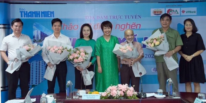 Tọa đàm trực tuyến: “Tháo gỡ điểm nghẽn nhà ở xã hội” do Báo Thanh Niên tổ chức ngày 31/5, tại Hà Nội