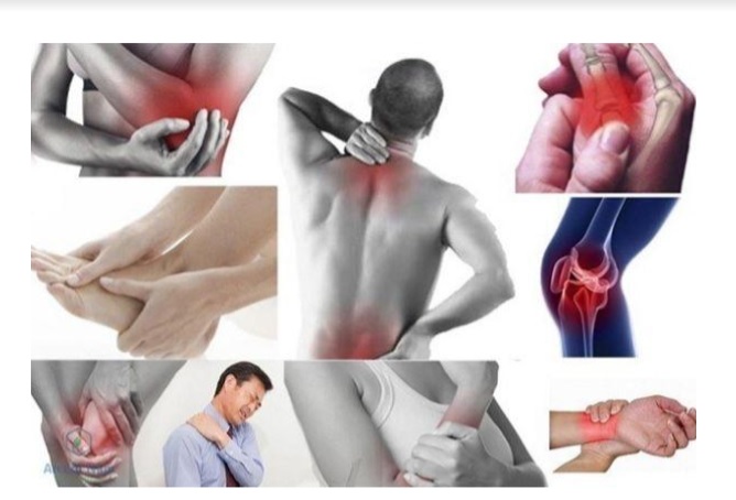 Đau nhức xương khớp ở nhiều vị trí khác nhau do viêm khớp
