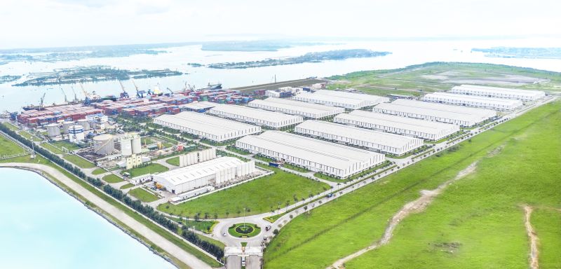 Tổng quan hệ thống kho, bãi cảng rộng gần 300,000m2 tại Cảng Chu Lai