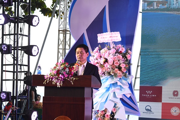 Ông Nguyễn Quốc Kỳ, Chủ tịch Hiệp hội Văn hóa Ẩm thực Việt nam phát biểu