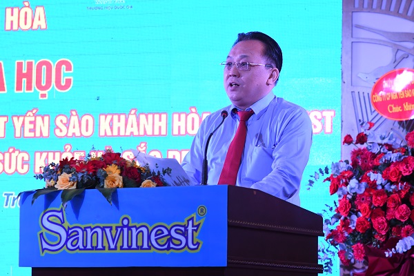 Ông Lê Hữu Hoàng, UVBTV Tỉnh ủy, Phó Chủ tịch thường trực UBND tỉnh phát biểu chỉ đạo