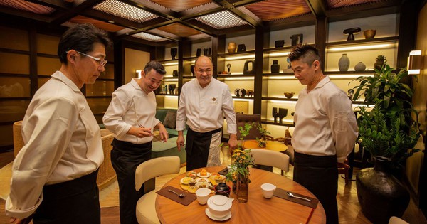Hibana thuộc nhà hàng Koki (khách sạn Capella Hà Nội), vinh dự nhận một sao Michelin danh giá