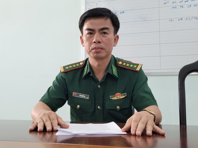 Đại tá Cao Xuân An, Phó Chỉ huy Trưởng Bộ đội Biên phòng tỉnh Tây Ninh