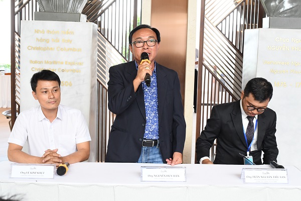 Ông Nguyễn Huy Hân, Tổng Giám đốc Công ty TNHH Ana Park trả lời