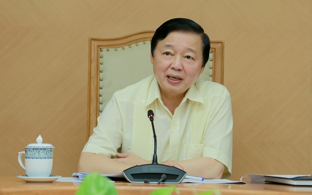 Phó Thủ tướng Trần Hồng Hà cho rằng cần khẩn trương kiện toàn Hội đồng Phát triển bền vững và Nâng cao năng lực cạnh tranh quốc gia với 3 trụ cột: Kinh tế - Xã hội – Môi trường - Ảnh: VGP/Minh Khôi