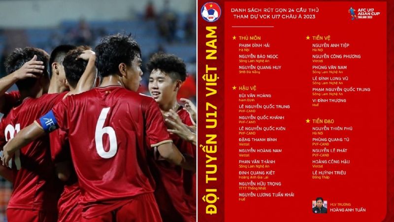 Hôm nay, U17 Việt Nam sẽ sang Thái Lan dự giải châu Á 2023