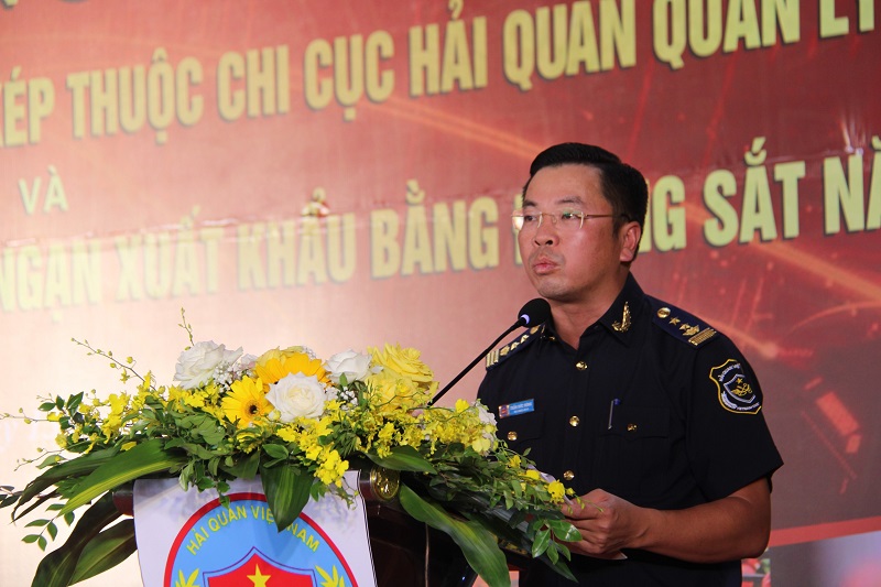 Cục trưởng Cục Hải quan Bắc Ninh Trần Đức H&ugrave;ng