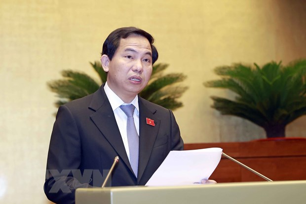 Chủ nhiệm Ủy ban Tài chính, Ngân sách của Quốc hội Lê Quang Mạnh giải trình về Luật Đấu thầu sửa đổi