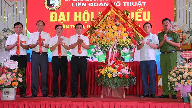 Đại hội đại biểu Liên đoàn Võ thuật tỉnh Thanh Hóa khóa II