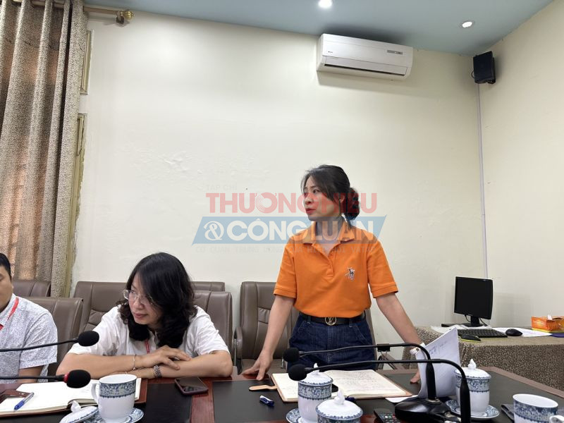 Bà Phạm Thị Hồng Vân, phó phòng khảo thí - kiểm định chất lượng giáo dục Sở GD&ĐT Hải Phòng