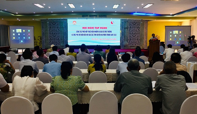 Bình Định: Tập huấn nhiệm vụ bảo vệ môi trường cho cán bộ Mặt trận các tỉnh duyên hải miền Trung