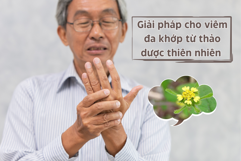 Cách điều trị viêm đa khớp và giải pháp từ Hoàng Thấp Linh