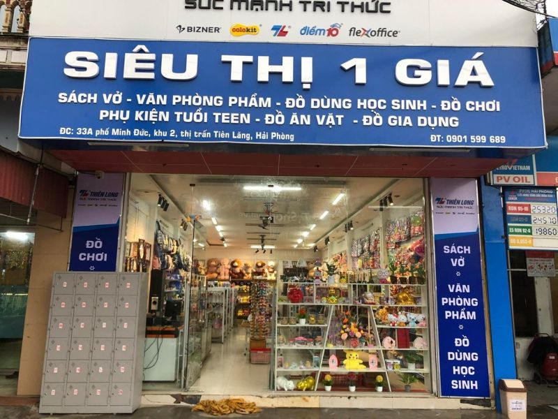 Tiên Lãng (Hải Phòng): Khách hàng phản ánh Siêu thi 1 giá bán hàng hóa nước ngoài không có tem nhãn phụ Tiếng Việt