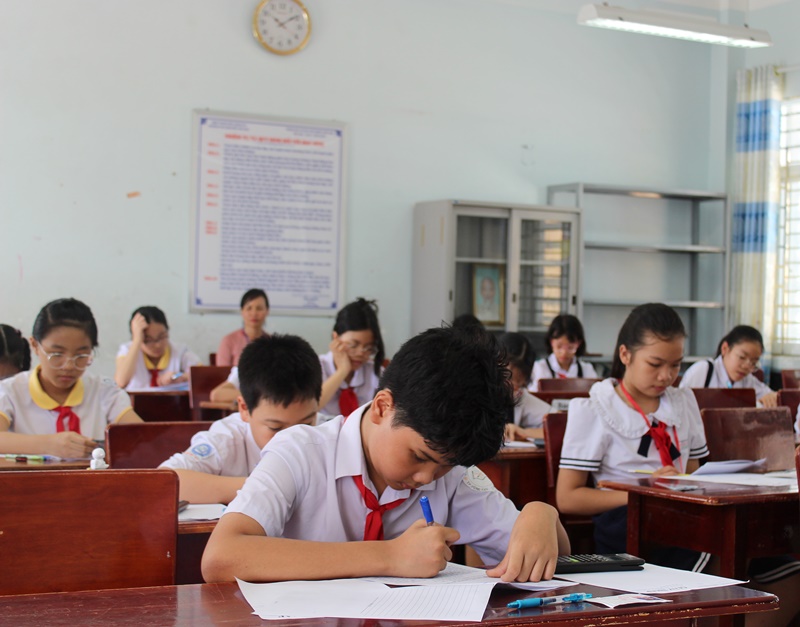 Khảo sát năng lực vào lớp 6 nguồn TP. Vũng Tàu