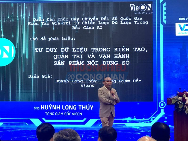 Ông Huỳnh Long Thuỷ, Tổng Giám Đốc VieON