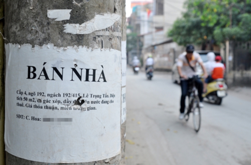 Hà Nội: Bất động sản "cầm chừng" - giá nhà đất vẫn gần 200 triệu đồng/m2