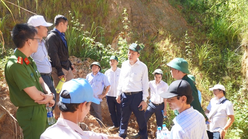 Hai tỉnh Thừa Thiên Huế và Quảng Trị phối hợp kiểm tra điểm khai thác vàng lậu