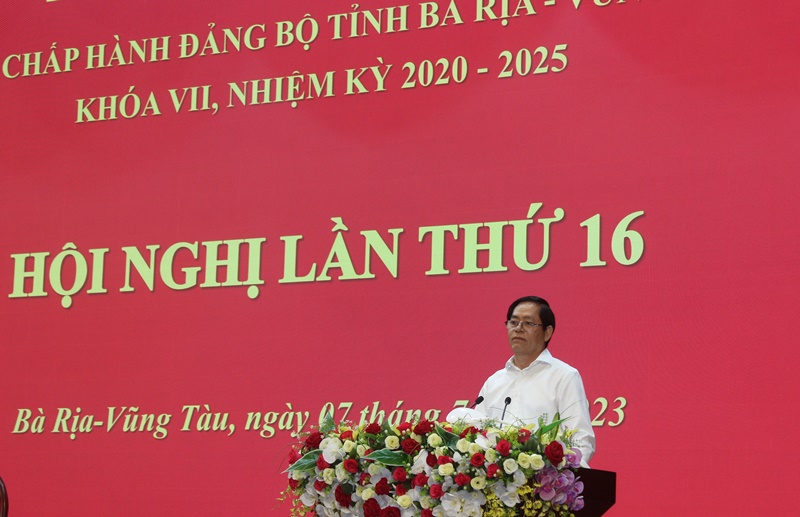 Bí thư Tỉnh ủy Bà Rịa - Vũng Tàu: Cắt giảm thời gian họp để đi thực tế