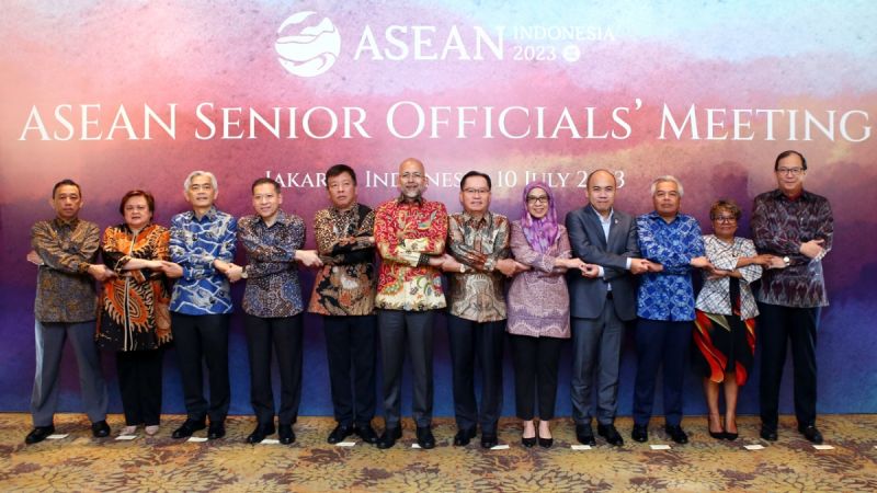 Tại cuộc họp SOM ASEAN ngày 10/7, các nước cam kết ủng hộ và đóng góp vào thành công của AMM 56.