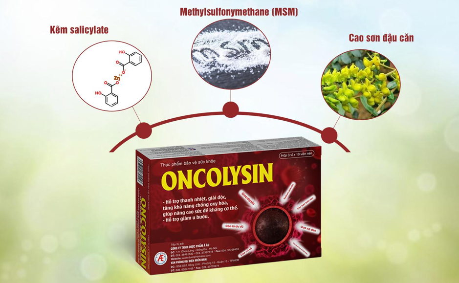 Oncolysin giúp tăng cường miễn dịch, hỗ trợ điều trị ung thư vòm họng Oncolysin giúp tăng cường miễn dịch, hỗ trợ điều trị ung thư vòm họng