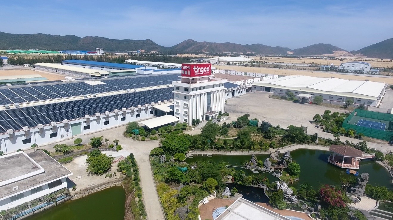 Nhà máy Tingco Bình Định diện tích hơn 1.3 ha
