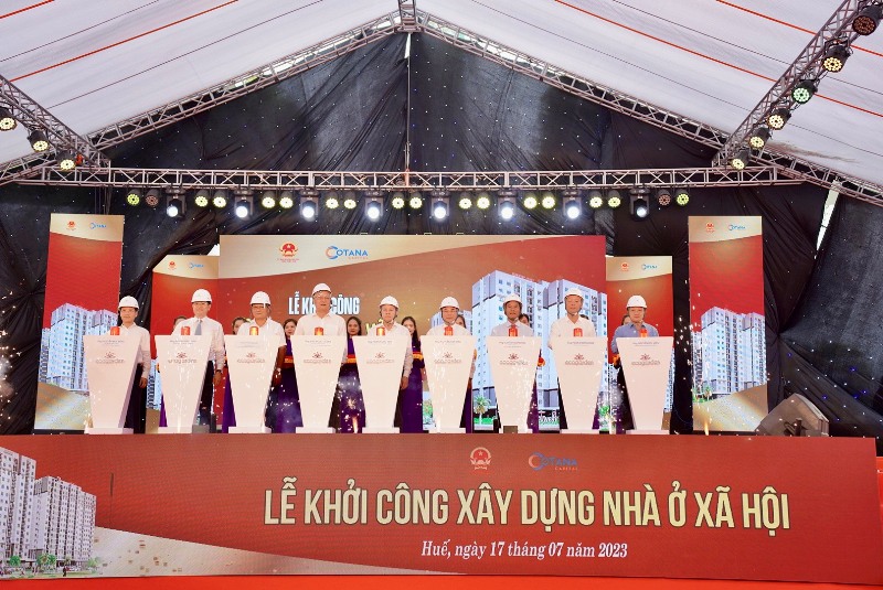 Thừa Thiên Huế: Khởi công xây dựng 1.000 Nhà ở xã hội