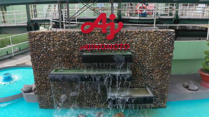 Hệ thống xử lý nước thải hơn 100 tỷ đồng tại nhà máy Ajinomoto Biên Hòa.