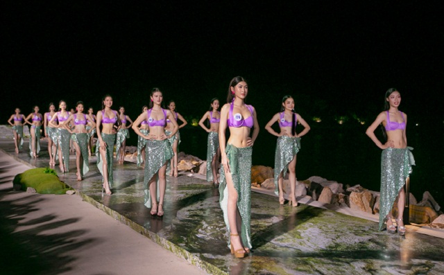 Màn trình diễn của 40 thi sinh Miss World Vietnam 2023. Màn trình diễn của 40 thi sinh Miss World Vietnam 2023.