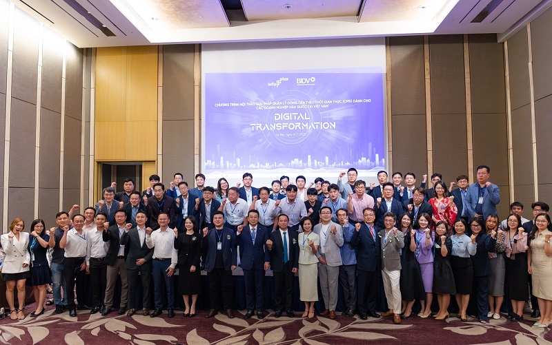 Đại diện Ngân hàng TMCP Đầu tư và Phát triển Việt Nam (BIDV) và Công ty TNHH InfoPlus