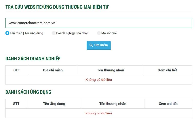 Sử dụng Website thương mại điện tử không thông báo với cơ quan quản lý để bán hàng, một công ty bị xử phạt 30 triệu đồng