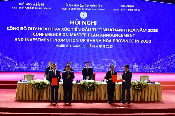 Hội nghị công bố quy hoạch và xúc tiến đầu tư tỉnh Khánh Hòa năm 2023 có sự tham dự của Thủ tướng Phạm Minh Chính