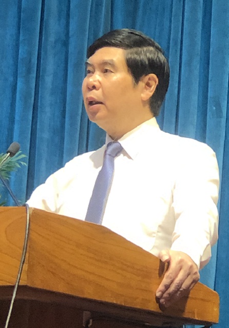 Ông Lâm Hải Giang phát biểu khai mạc Diễn đàn.