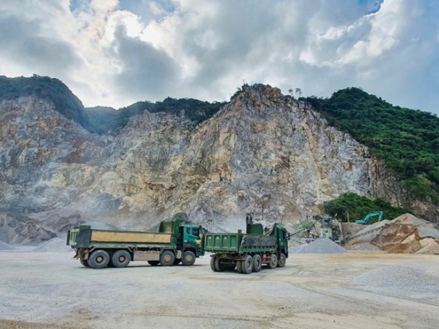 mỏ khai thác đá thuộc Công ty TNHH Tổng công ty Thế Thịnh (tại xã Trường Xuân, huyện Quảng Ninh, Quảng Bình), nơi xảy ra sự việc