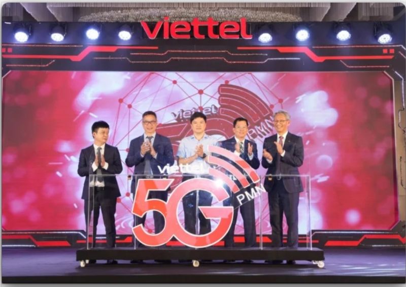 Buổi công bố thử nghiệm thành công mạng 5G của Viettel