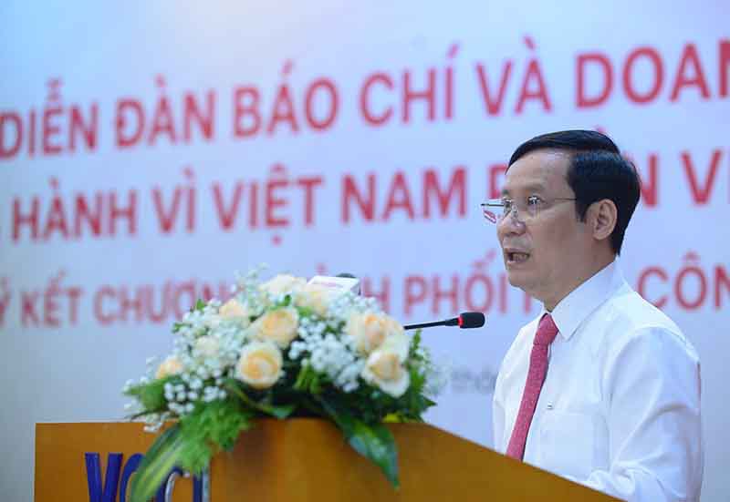 Ông Phạm Tấn Công - Chủ tịch Liên đoàn Thương mại và Công nghiệp Việt Nam (VCCI).
